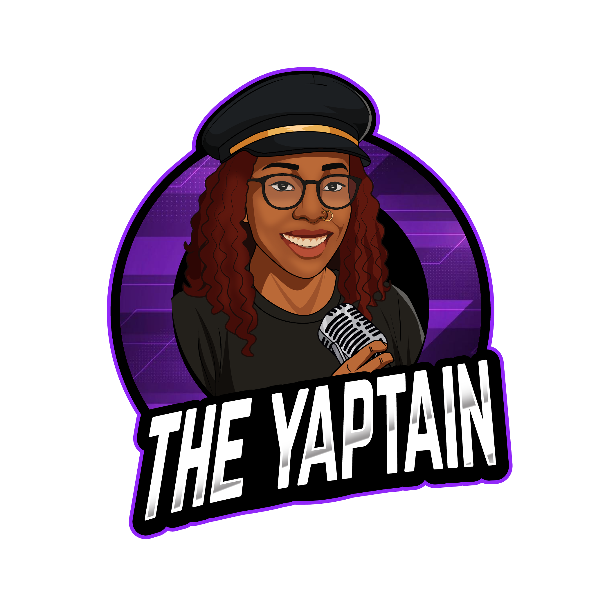 Jess B 4 Real — The Yaptain logo